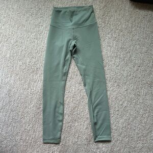 Lululemon size 4 sage green leggings